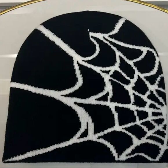 SPIDER WEB BEANIE - Picture 2 of 3